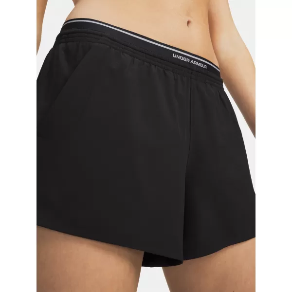  Pantaloni scurți de damă UNDER ARMOUR VANISH WOVEN 3IN SHORTS 6009965-008 NEGRU 