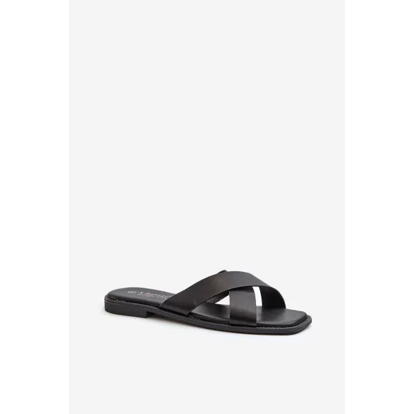  Sandale de dama S.BARSKI KV27-002 NEGRU 
