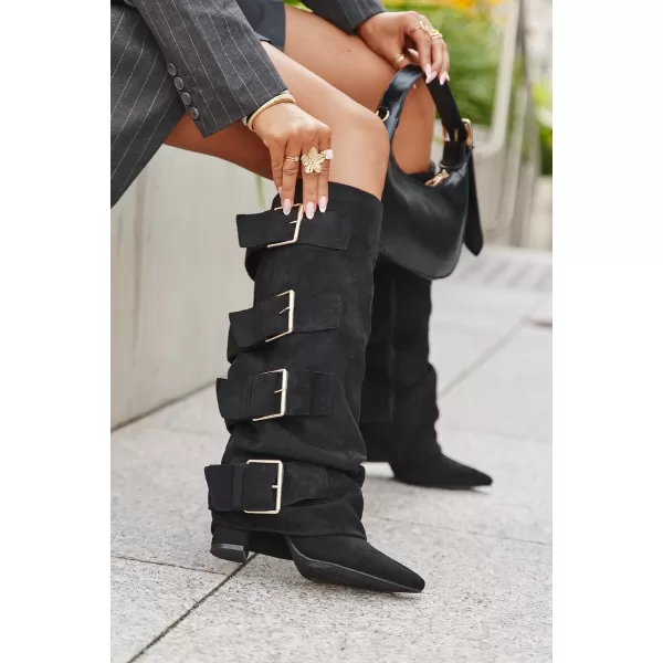  Cizme de dama BOTO ISAVELLE 39162 NEGRU 