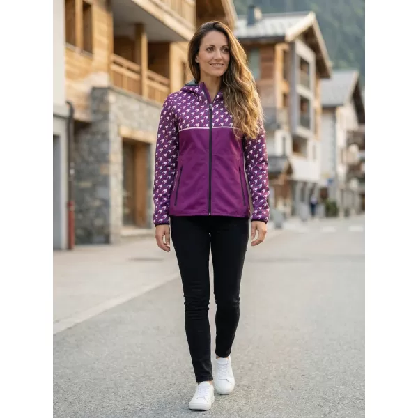  Jachetă softshell premium pentru femei ALTISPORT VOJ/ALW048JACK01 VIOLET 