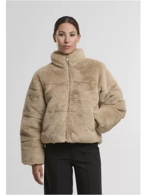 Geacă pentru doamne URBAN CLASSICS TB7935 NISIP UMED