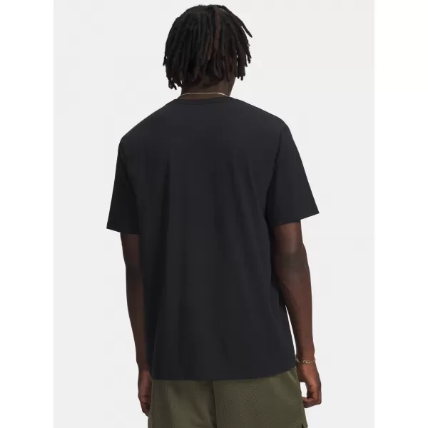  Tricou pentru bărbați UNDER ARMOUR UA M 60/40S ARMOR GLOBE SS 6009261-001 NEGRU 