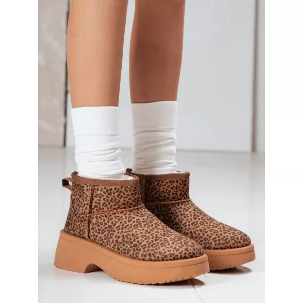  Pantofi de dama DSTREET ZY1280 CARAMEL 