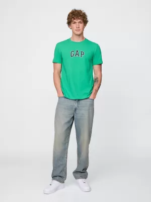 Tricou pentru bărbați GAP NEW ARCH LOGO TEE 570044-39 VERDE GALANT