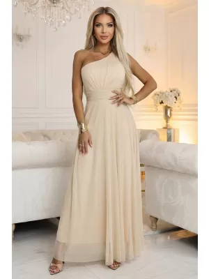 Rochie NUMOCO 656-2 BEJ ȘAMPANIE