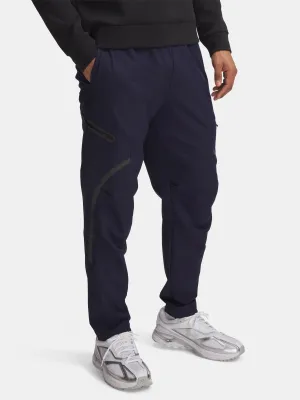 Pantaloni sport pentru bărbați UNDER ARMOUR UNSTOPPABLE CARGO PANT 1390256-410 ALBASTRU