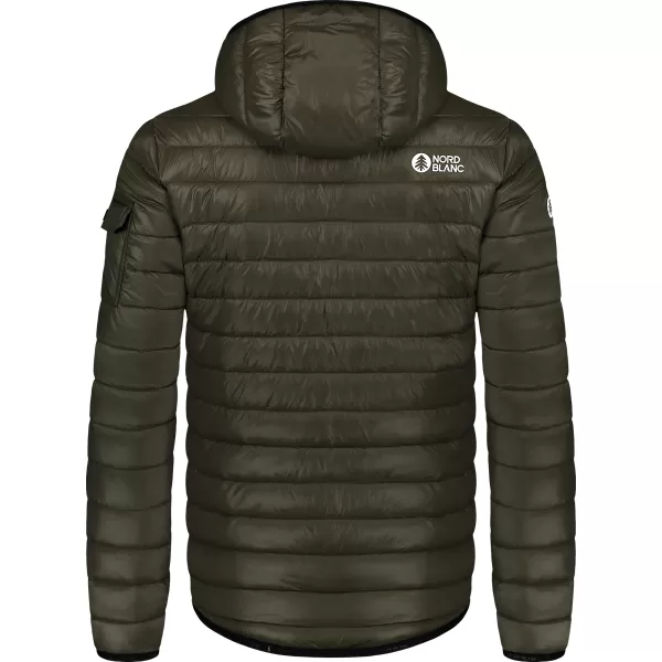  Geaca de iarna pentru barbati NORDBLANC SNARL NBWJM8260 VERDE ARMATĂ 