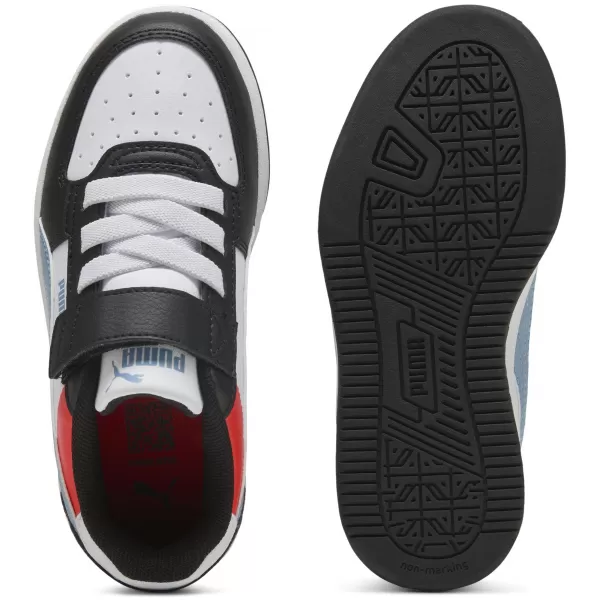 Pantofi pentru copii PUMA CAVEN 2.0 BLOCK AC+ PS 394462-17 PUMA ALB/ALBASTRU RECE/NEGRU 