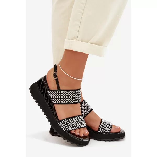  Sandale de dama D&A CR61-3067 NEGRU 