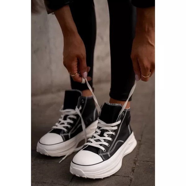  Adidași de damă BIG STAR OO274068 NEGRI Pantofi Big Star 