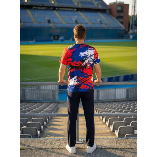  Tricou premium pentru bărbați ALTISPORT VOJ/ALM036HR/TR01 DUNGI 