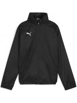 Jacheta pentru copii PUMA TEAMGOAL ALLWEATHER JKT JR 659045-03 PUMA NEGRU/PUMA ALB