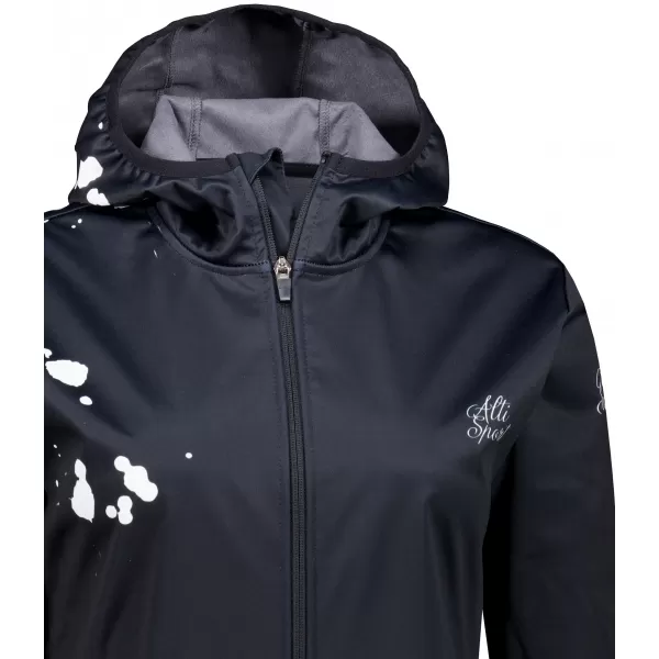 Jachetă softshell premium pentru femei ALTISPORT VOJ/ALW077JACK01 NEGRU 