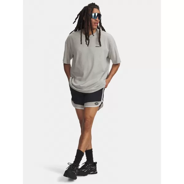  Pantaloni scurți pentru bărbați UNDER ARMOUR UA ICON WOVEN TRACK SHORTS 6009350-001 NEGRU 