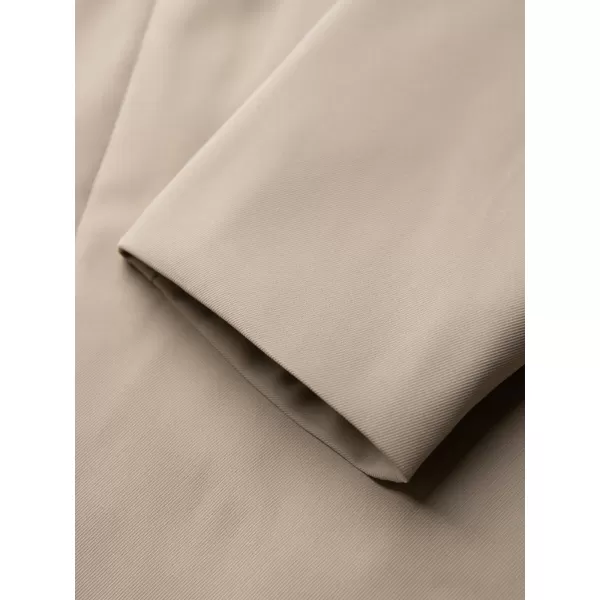  Palton pentru bărbați OMBRE OM-COLC-0139 BEJ 