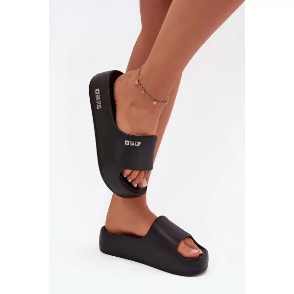  Papuci dama BIG STAR SS274721 NEGRI Pantofi Big Star 