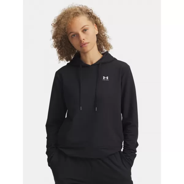  Hanorac pentru femei SPORT TERRY HOODIE 6011015-001 NEGRU Under Armour 
