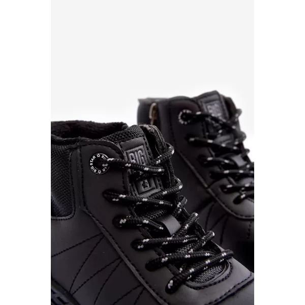  Pantofi de iarna copii BIG STAR MM374203 NEGRI Pantofi Big Star 