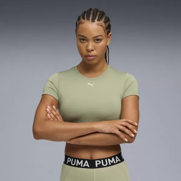  Tricou de damă PUMA W STRONG TEE - SHORT 526805-82 ARMATA LUX 