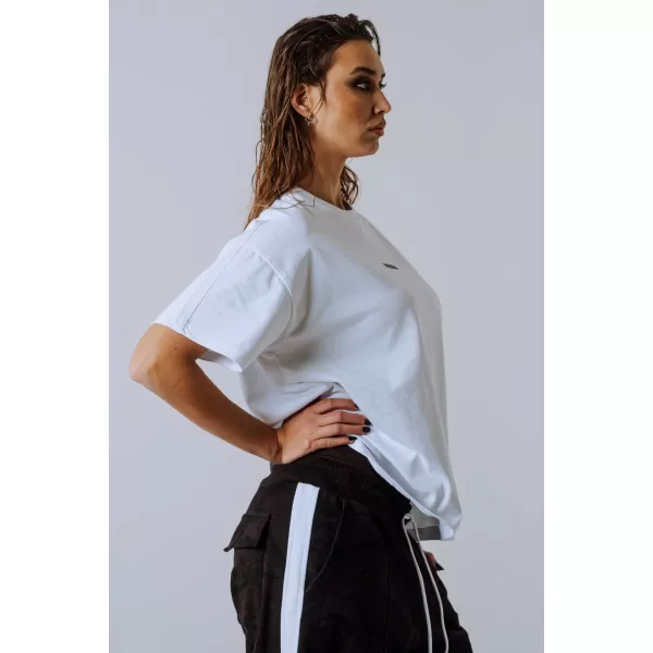  Tricou relaxat POWER 894 WHITE Nebbia 