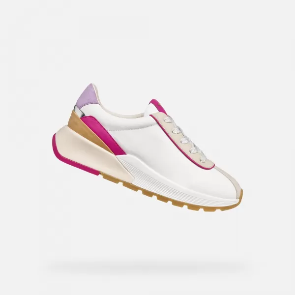  Adidași de damă GEOX METROPOLI G012932 ALB 
