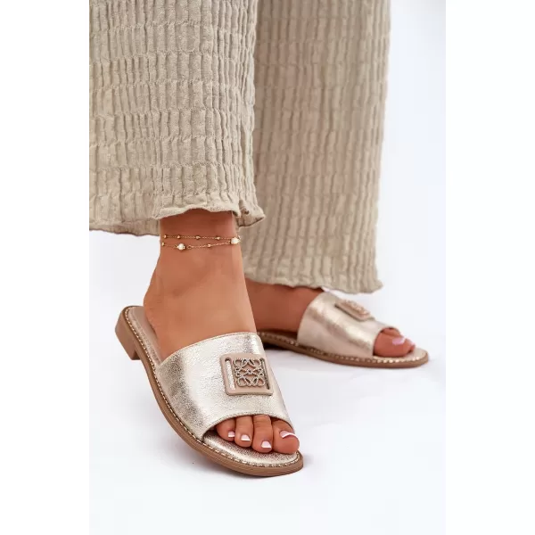  Sandale de dama S.BARSKI KV51-089 AUR DESCHIS 