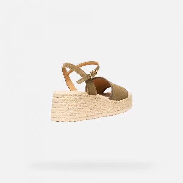  Sandale de dama GEOX ALEMERIA G012886 KAKI 