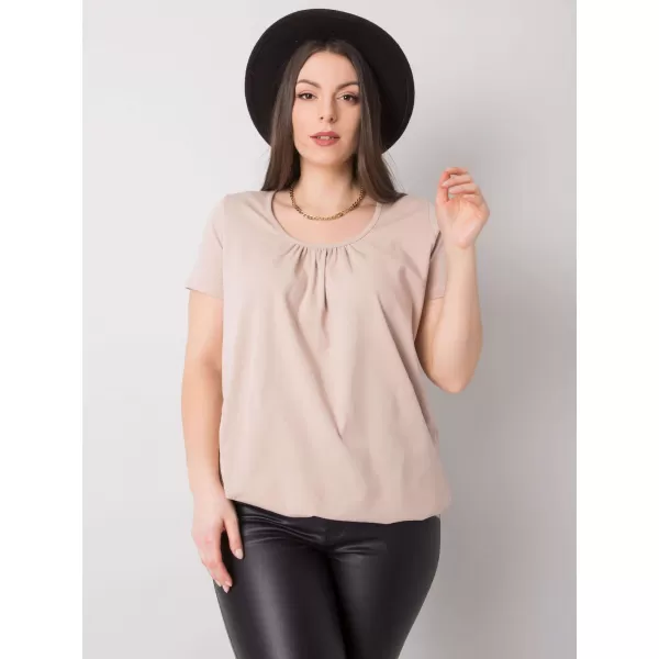  Tricou pentru femei BASIC FEEL GOOD RV-TS-6320.85P BEJ 