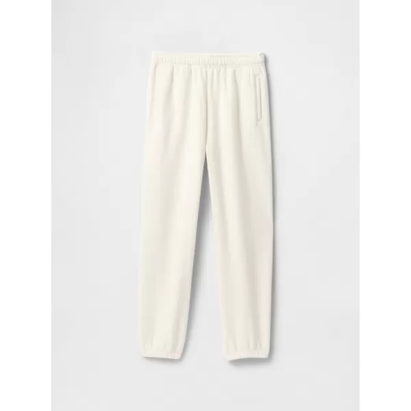  Pantaloni de trening pentru copii GAP LOGO SWEATPANTS 741404-04 NOU ALB 