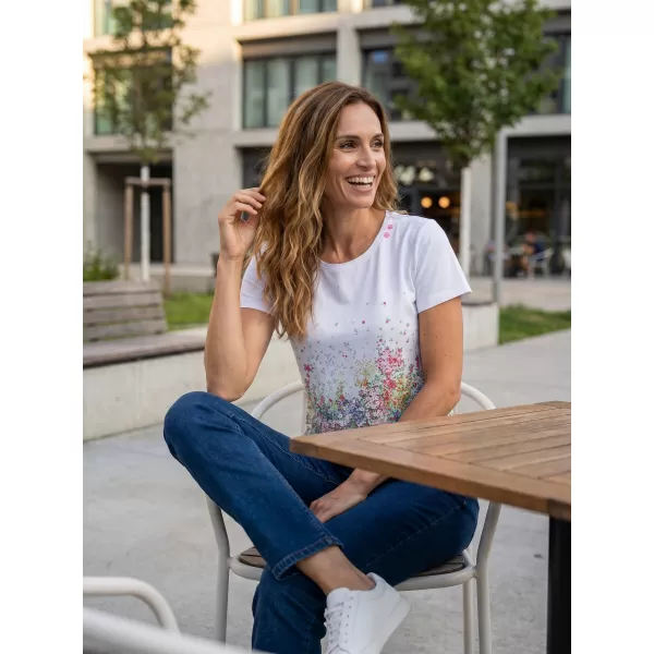  Tricou pentru femei ALTISPORT HELINA ALB 