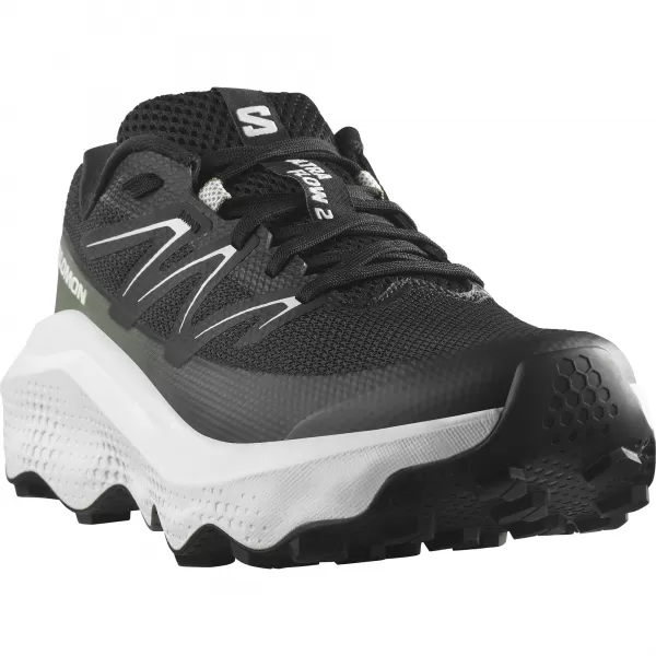  Pantofi de dama SALOMON ULTRA FLOW 2 W L47883700 NEGRU/ALB/VERDE AGAVE 