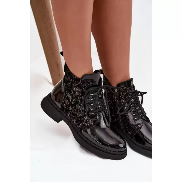  Pantofi de dama D&A CR52-613 NEGRU 