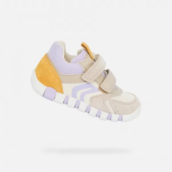  Pantofi pentru fete GEOX IUPIDOO B3558C02214C0265 BEJ 