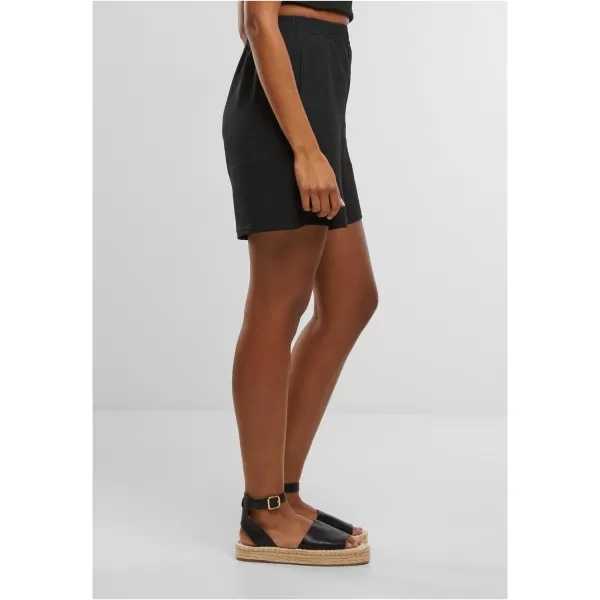  Pantaloni scurți de damă URBAN CLASSICS TB7522 NEGRU 