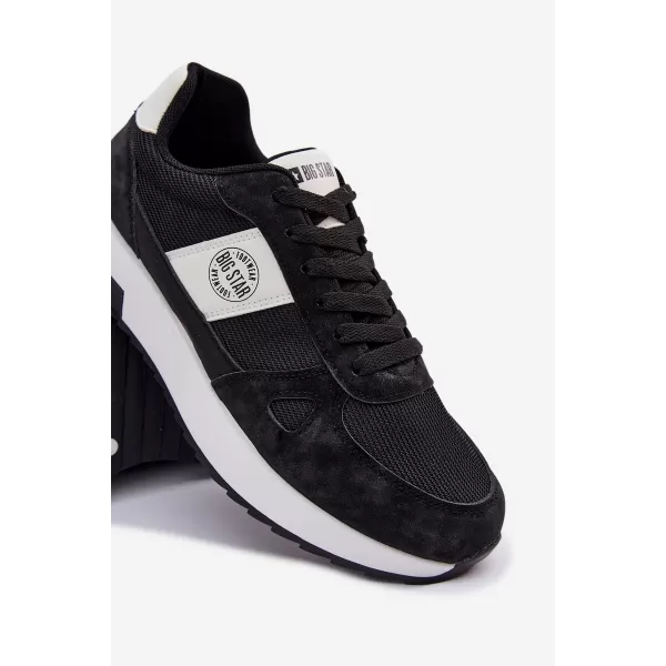  Adidași bărbați BIG STAR TT174352 BLACK Pantofi Big Star 