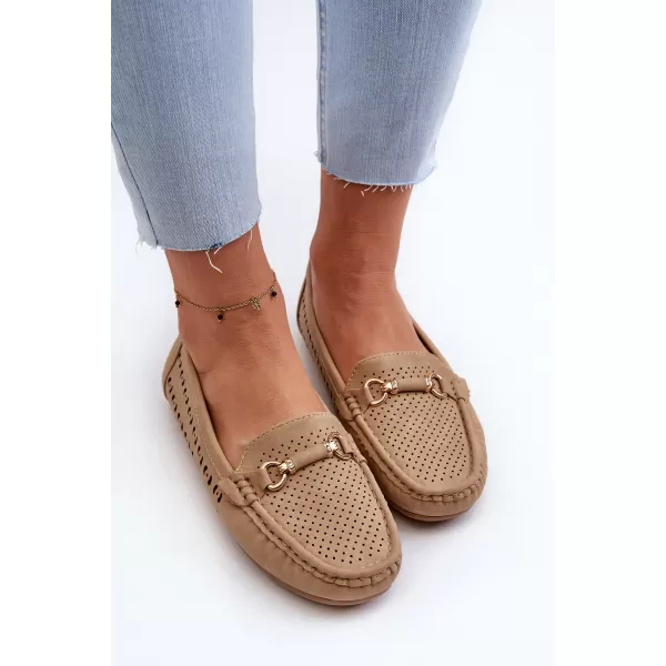  Mocasini de dama BOTO RASIRNA 31619 KAKI 