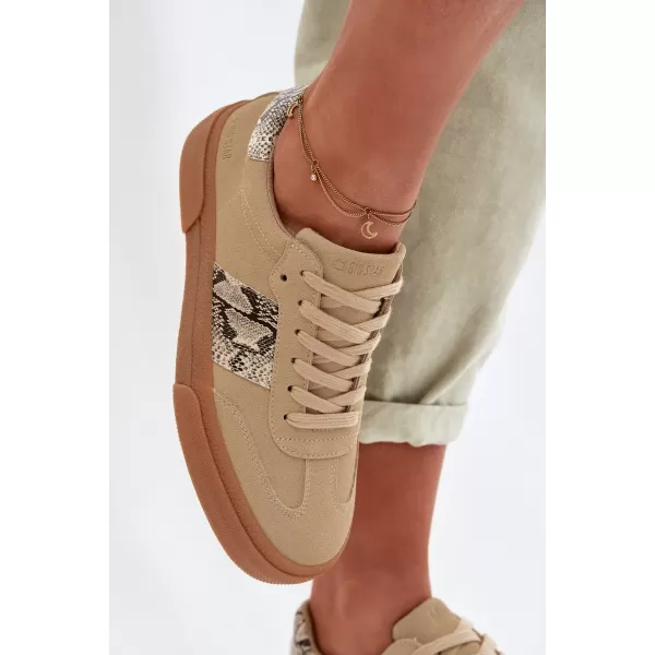  Adidasi de dama BIG STAR TT274298 BEI Pantofi Big Star 
