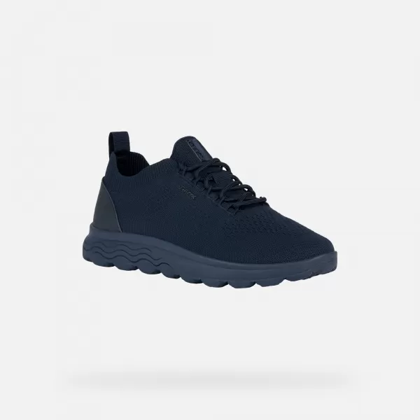  Adidași pentru bărbați GEOX SPHERICA G006450 ALBASTRU ÎNCHIS 
