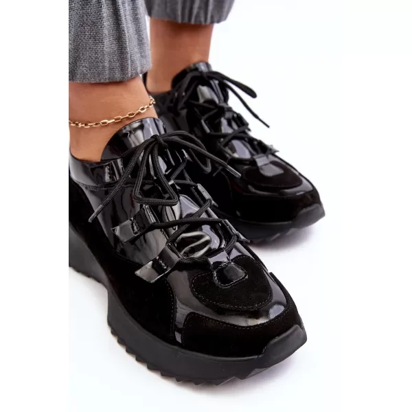  Pantofi de dama ZAZOO M01/2 NEGRU 