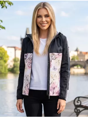 Jachetă softshell premium pentru femei ALTISPORT VOJ/ALW008JACK01 NEGRU