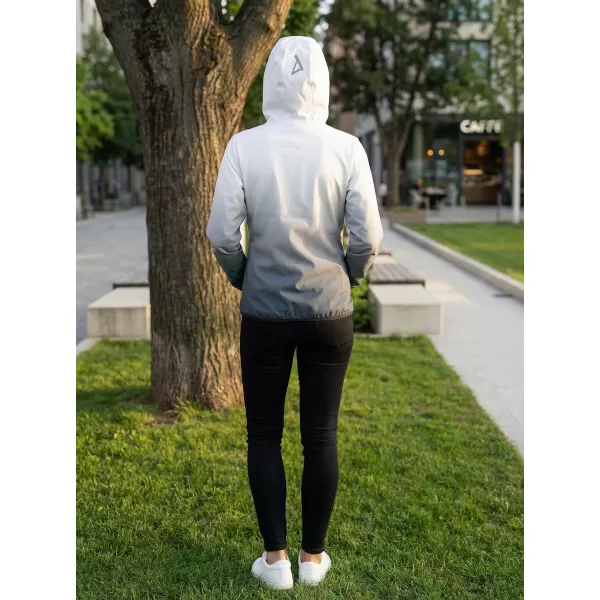  Jachetă softshell premium pentru femei ALTISPORT VOJ/ALW126JACK01 ALB-NEGRU 