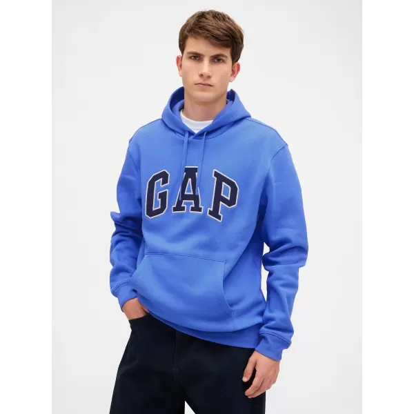  Hanorac pentru bărbați GAP LOGO HOODIE PULLOVER 674148-22 BELLE BLUE 