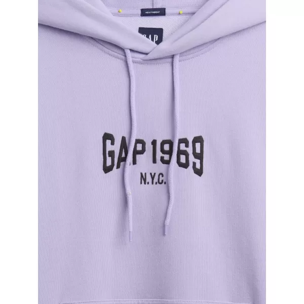  Hanorac pentru bărbați GAP LOGO PULLOVER HOODIE 821291-00 ORHIDEE 