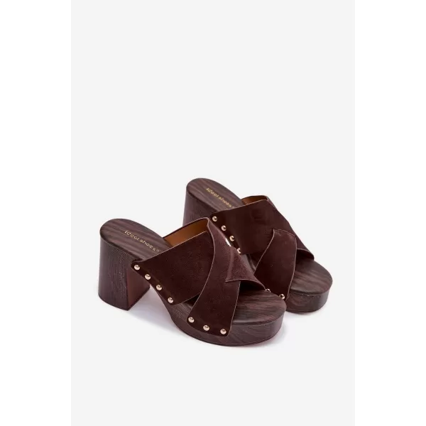  Sandale de dama BOTO NERELLE 41517 CAFEA 