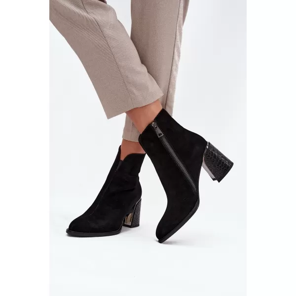  Pantofi de dama VINCEZA 66801 NEGRU 