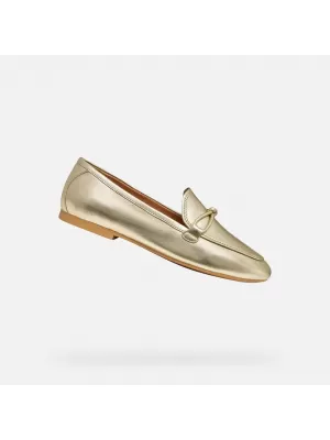 Mocasini de dama GEOX NEW PALMARIA G012922 DE AUR