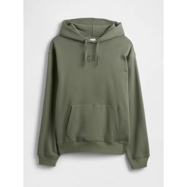  Hanorac pentru bărbați GAP OVERSIZED HOODIE PULLOVER 871808-03 VERDE MESCULEN 
