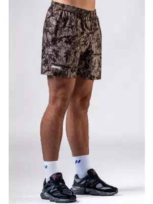 Pantaloni scurți de antrenament POWER 902 LIGHT BROWN CAMO Nebbia