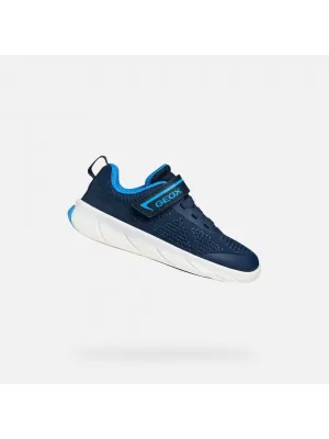 Adidași pentru băieți GEOX FOOT-RUN J65PDB06K9JCF44D ALBASTRU
