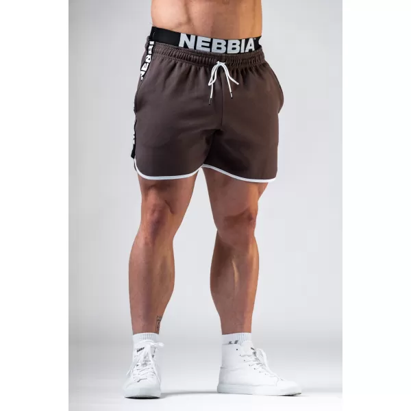  Pantaloni scurți de transpirație HERO 295 BROWN Nebbia 